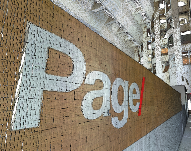 Page Architects 3D laser scanning