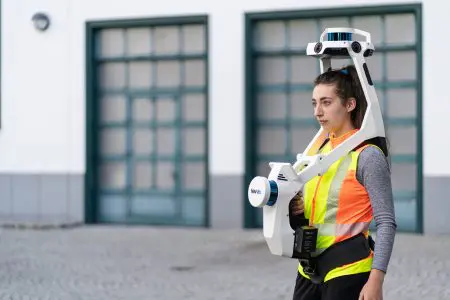 Backpack 3D laser scanner accuracy