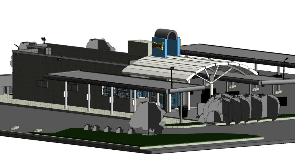 SONIC- existing condition 3d laser scanning and cad