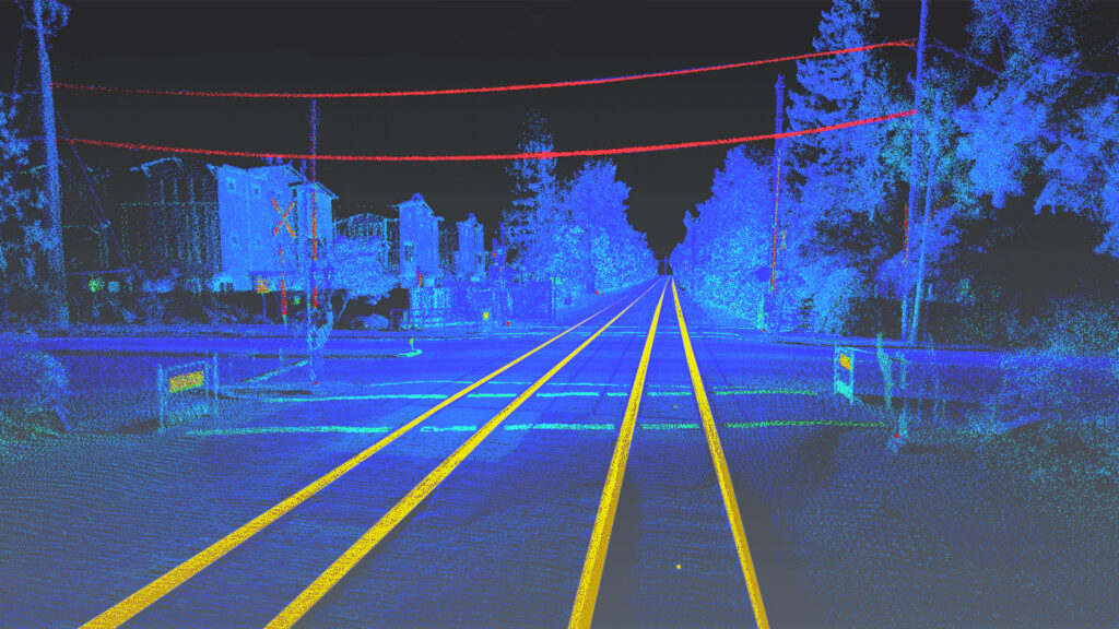 rail LiDAR Data collection and processing