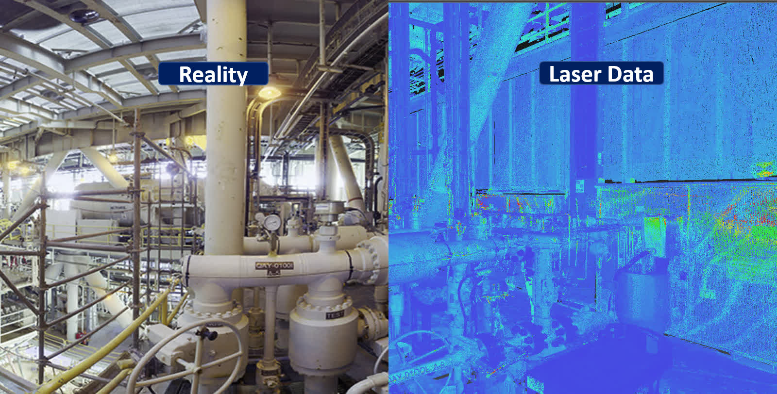 Offshore 3d laser scanning service