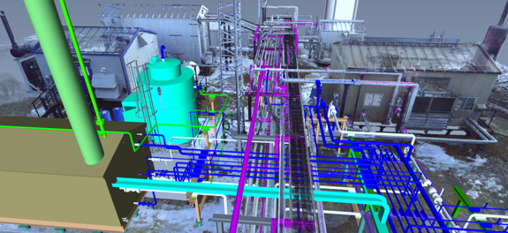Pipe scanning and equipment for retrofits