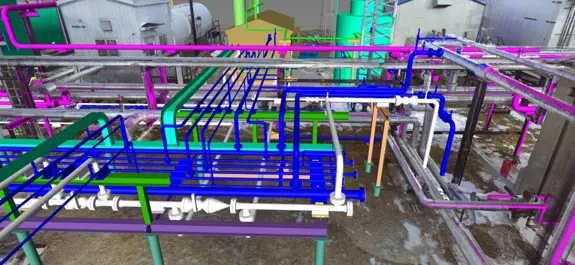 P&ID Laser Scanning As-Built