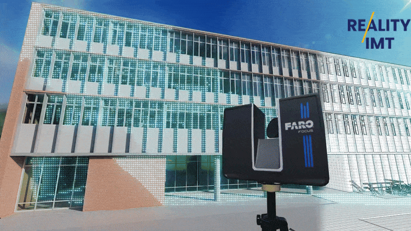 3d laser scanning buildings simulation-faro reality imt