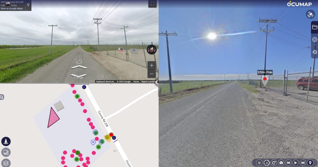 Documenting existing street assets using mobile mapping
