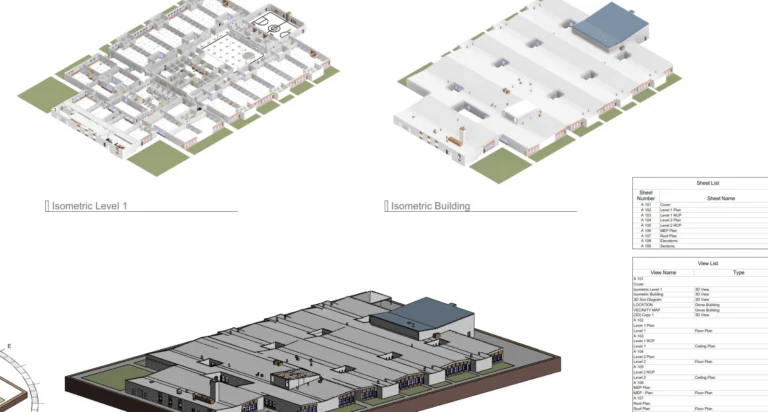 School as-built measurements and modeling services- Reality IMT