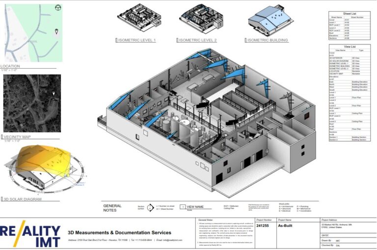 As-Built BIM for water treatment plant- Reality IMT