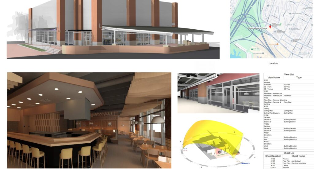 Restaurant As-Built Survey deliverable snapshot for Restaurant As-Built Survey & Existing Conditions by Reality IMT