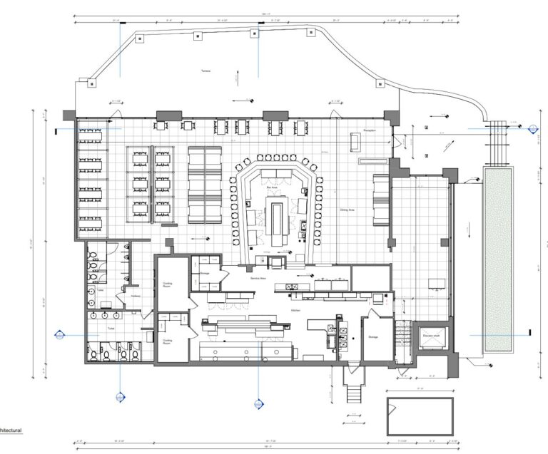 Final deliverable sheet or Revit model view used for existing-condition documentation.