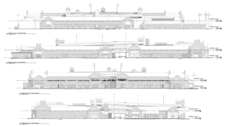 DWG As-built documentation- Retail center Houston-Reality IMT