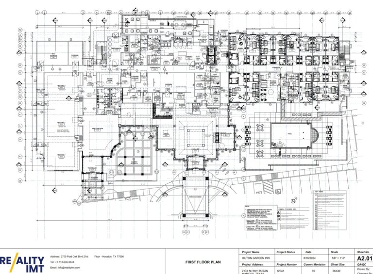Final deliverable sheet or Revit model view used for existing-condition documentation.