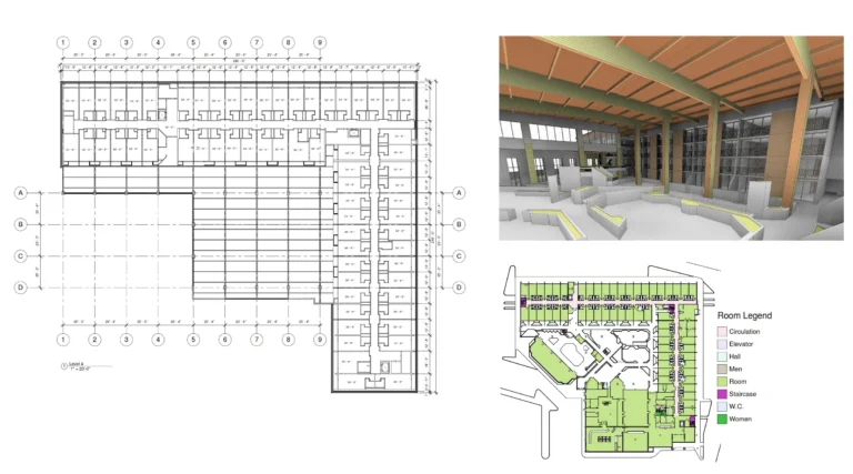 area calculations and space measurements- existing condition- reality imt