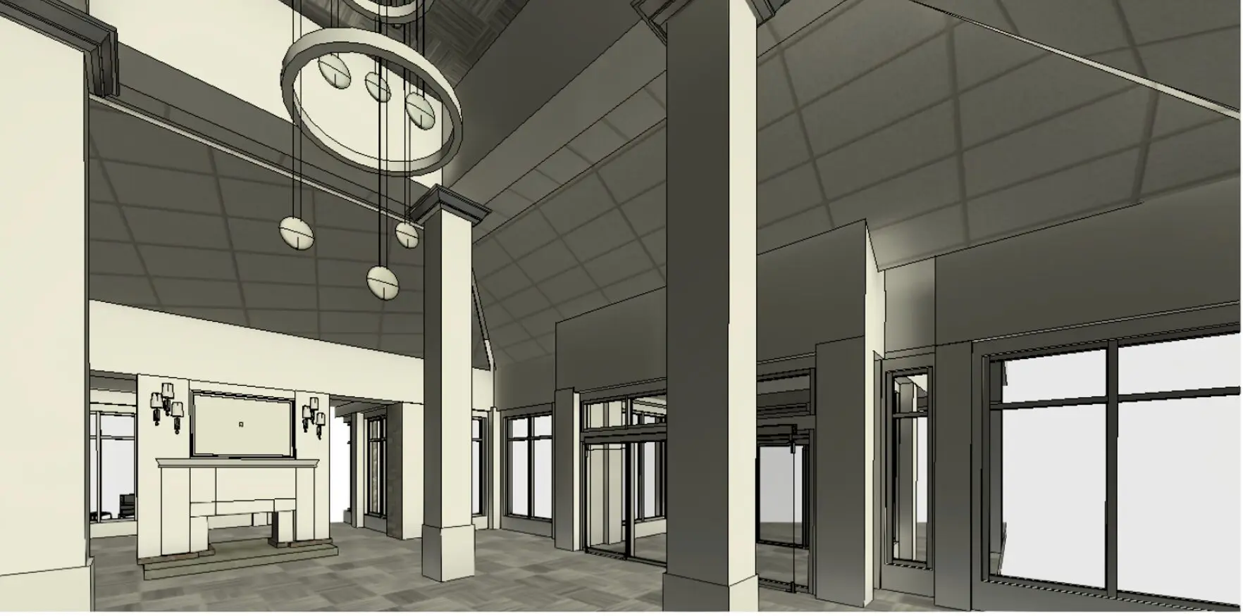 Detailed As-Built Revit model LOD 4000- Hotel