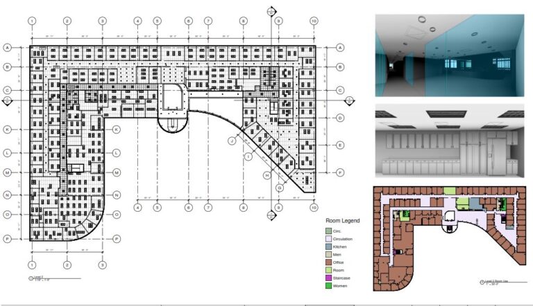 BOMA Area calculations for office building in Houston