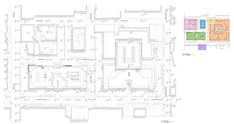 PDF As-Built Sheets- Large commercial Retail Center