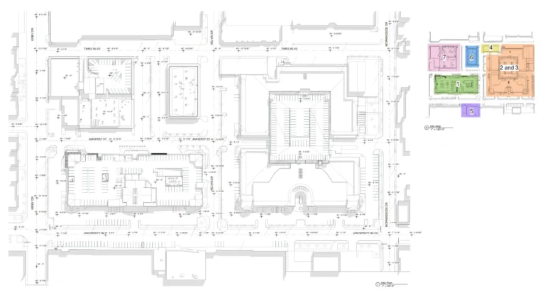 PDF As-Built Sheets- Large commercial Retail Center